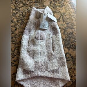 Barefoot Dreams CozyChic Checkered Pet Sweater